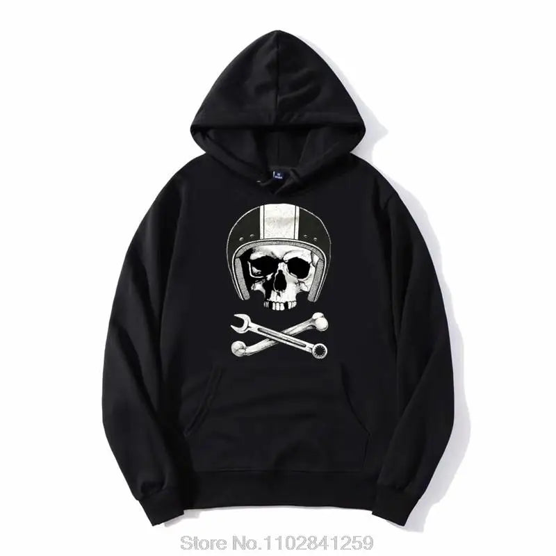 Skull & Helmet Hoodie 