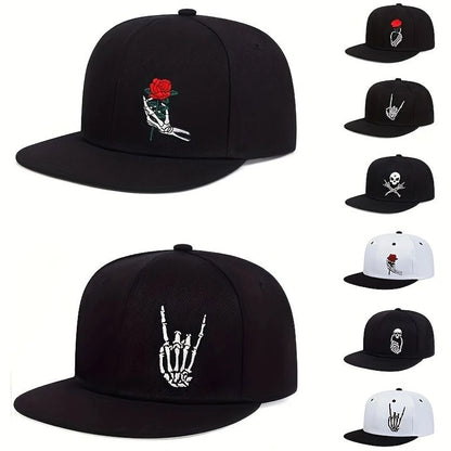 Skeleton Fingers Cap 