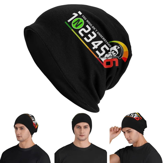 1N23456 Motorcycle Gear Biker Beanie 