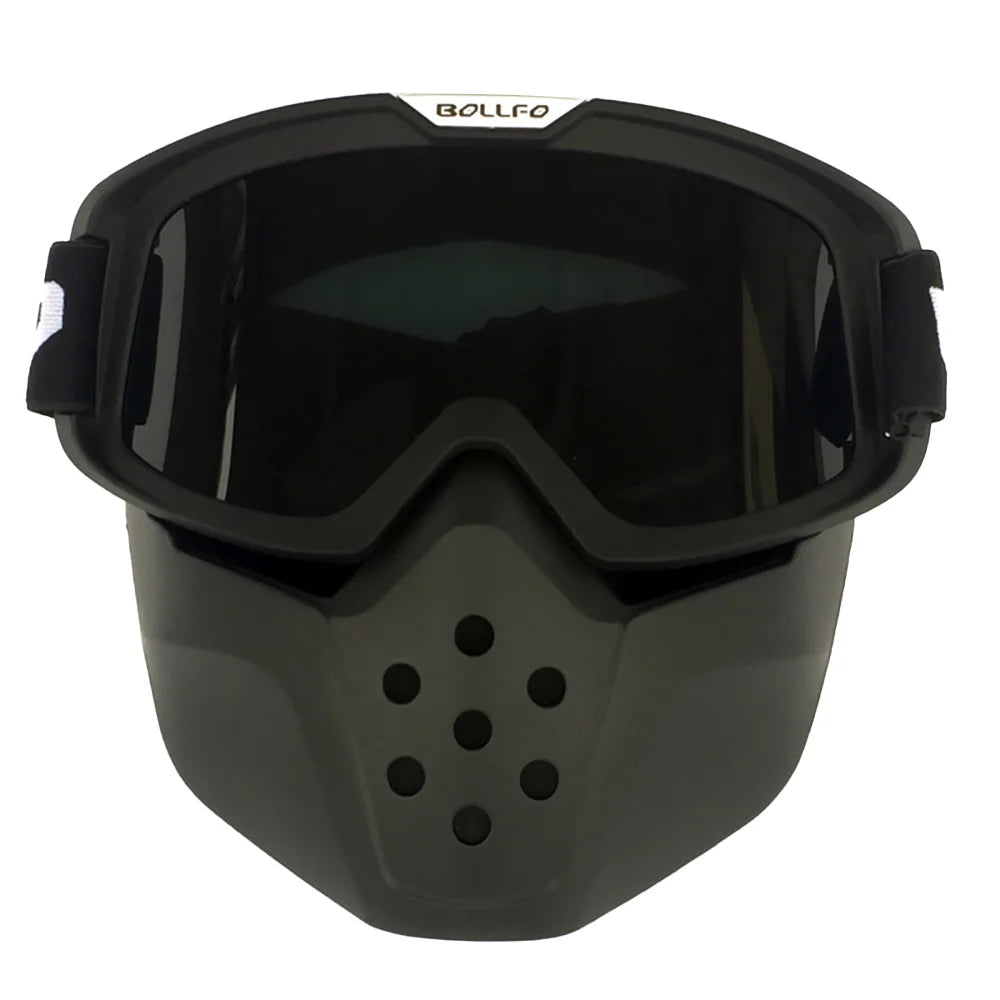 Goggles Motocross for Helmet Glasses 