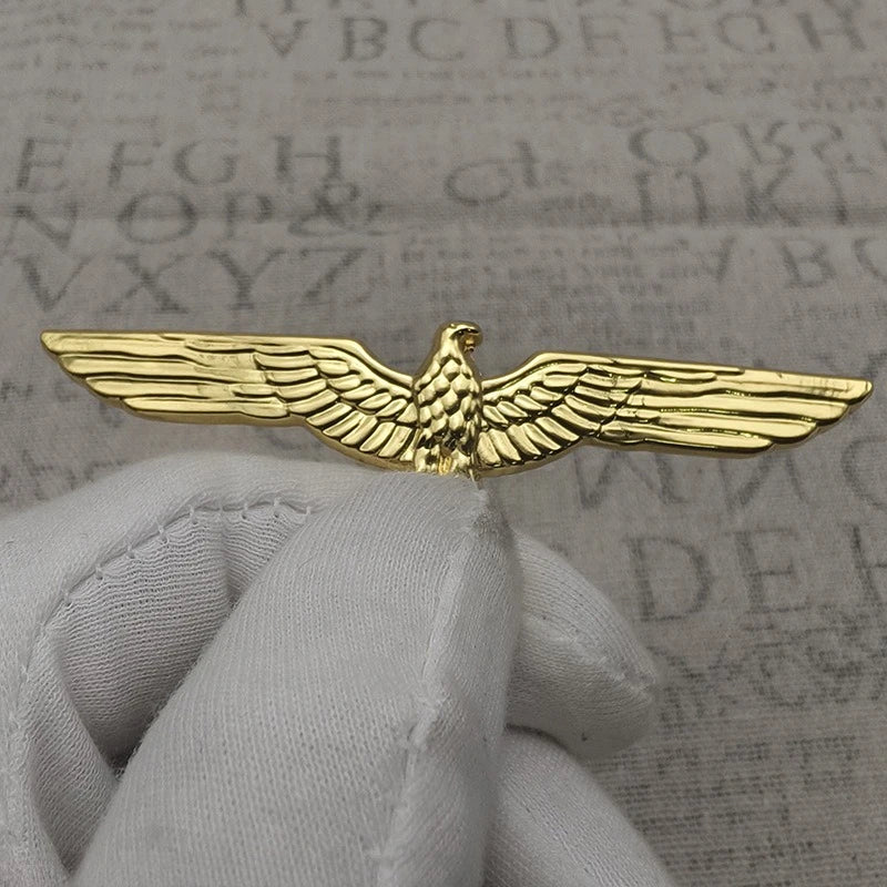 Eagle Metal Badge Brooch 