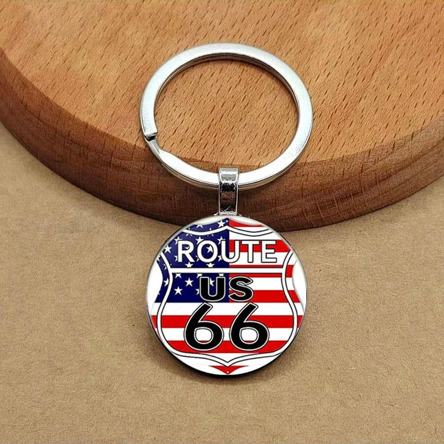 Route 66 Keychain 