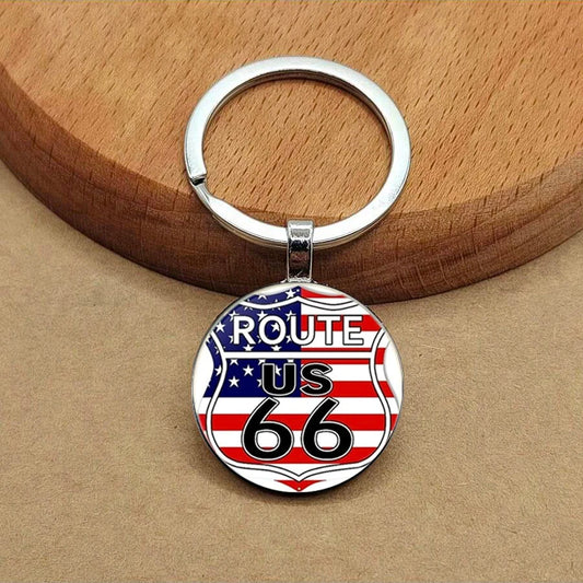 Route 66 Keychain 