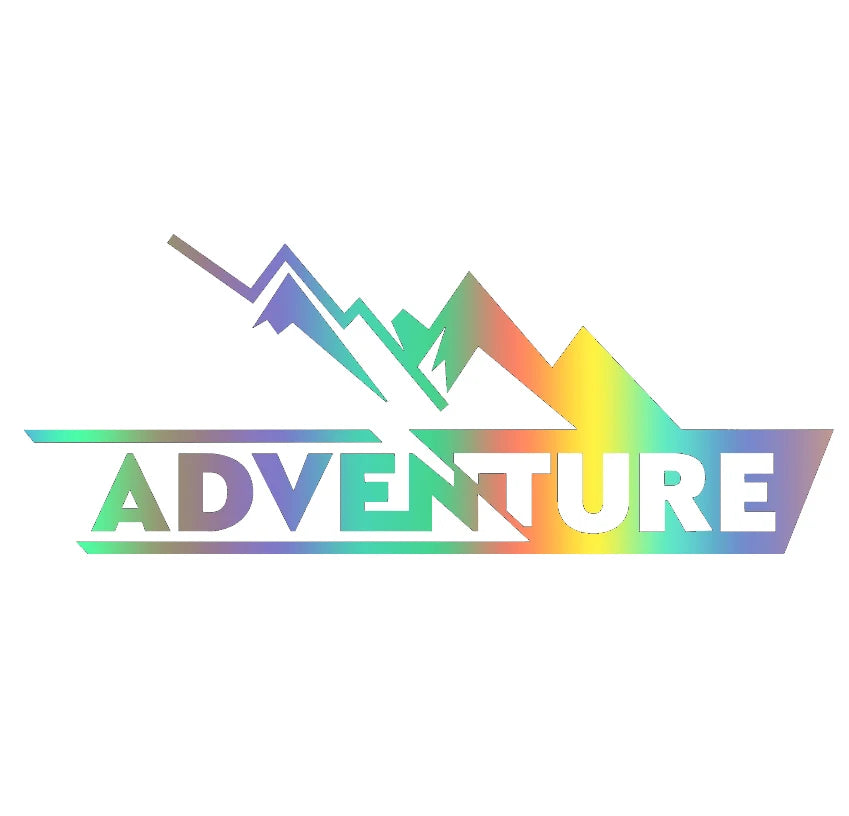 Box Reflektierende Abenteueraufkleber BW