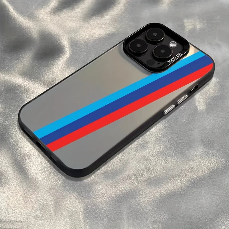 Funda protectora para teléfono a rayas