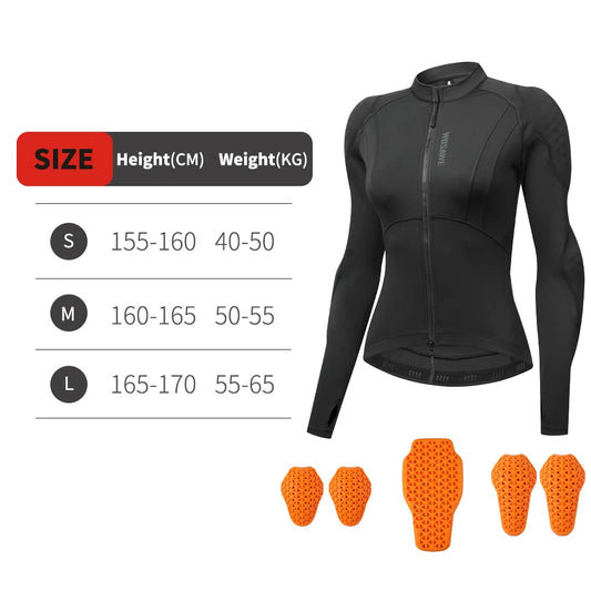 Slim Fit Armored Motorcycle Jacket