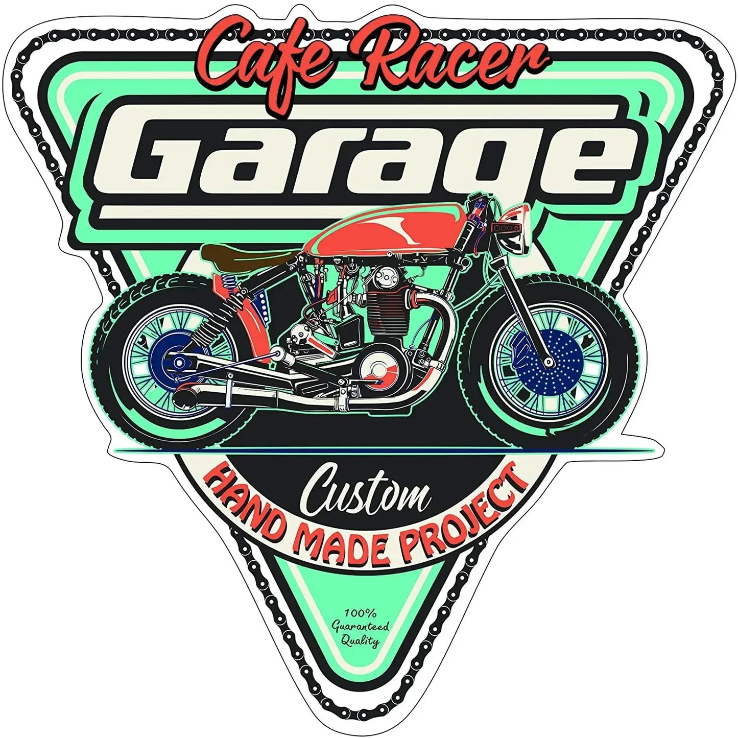 Conjunto de letreros de garaje vintage