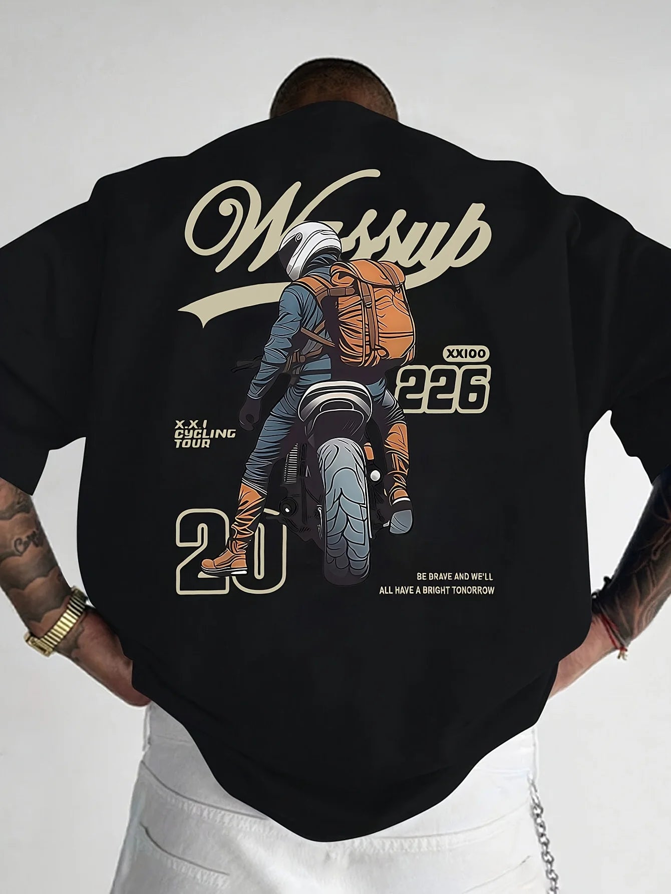 Motorcycle Graphic Tee 