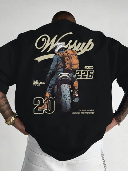 Motorcycle Graphic Tee 