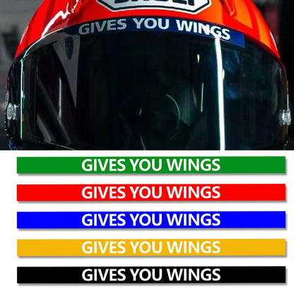 Decalcomania universale per visiera del casco