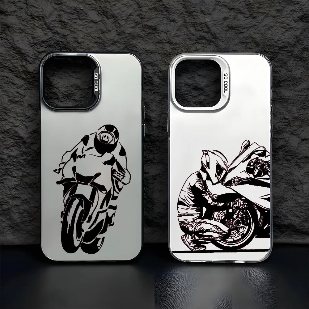Motorcyclist Phone Case 