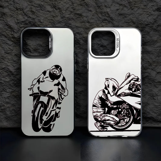 Motorcyclist Phone Case 