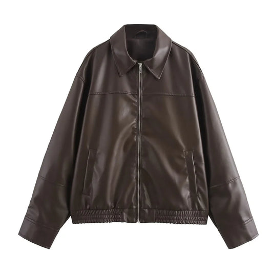 Genuine Leather Motorcycle Jacket 