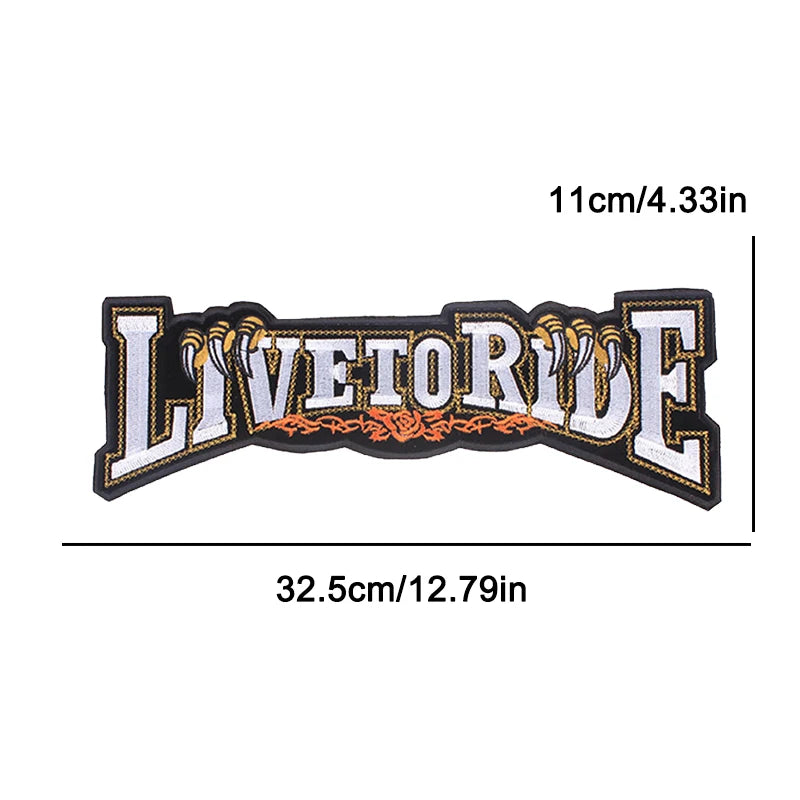 Motorcycle Patches for Clothing 