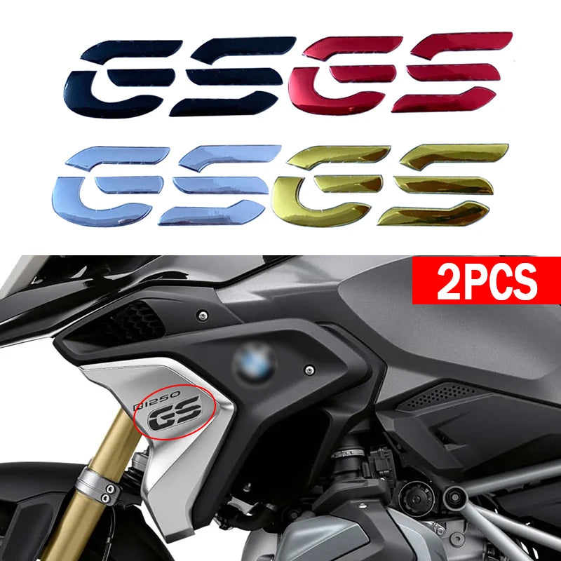 3D Motorcycle Emblem Stickers