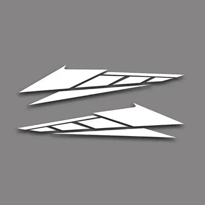 Reflective Tail Box Decals for Motorcycles