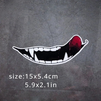Venomous Smile Helmet Decals