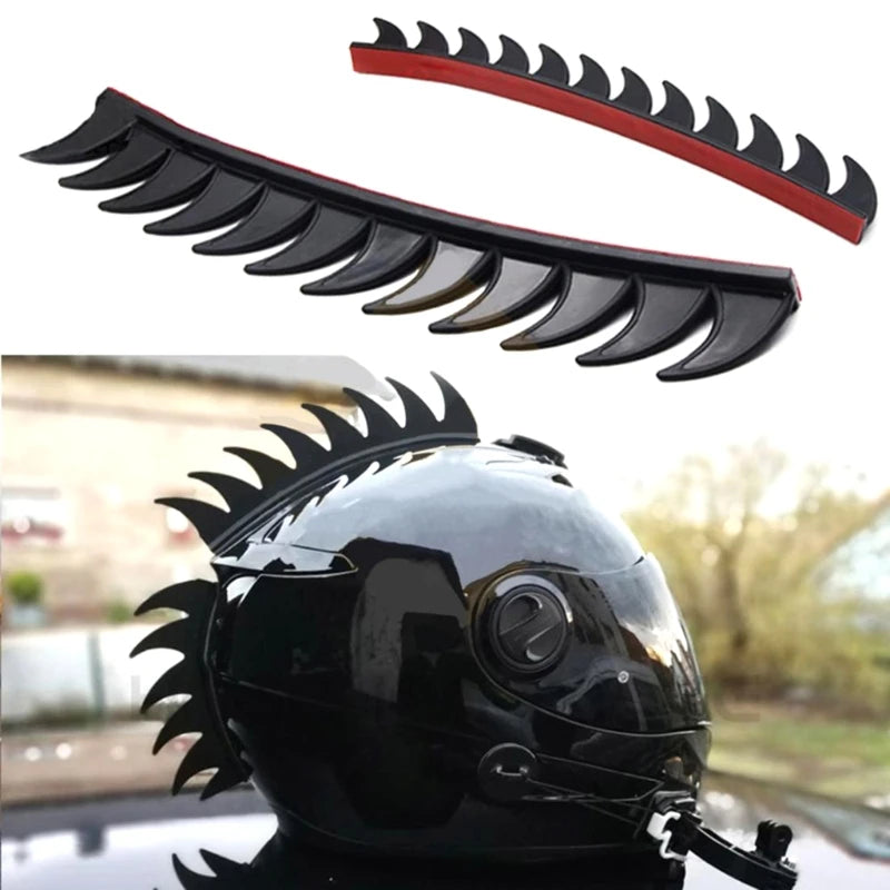 Motorcycle Helmet Punk Decal 