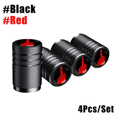 4Pcs/Lot Tire Stem Valve Caps 