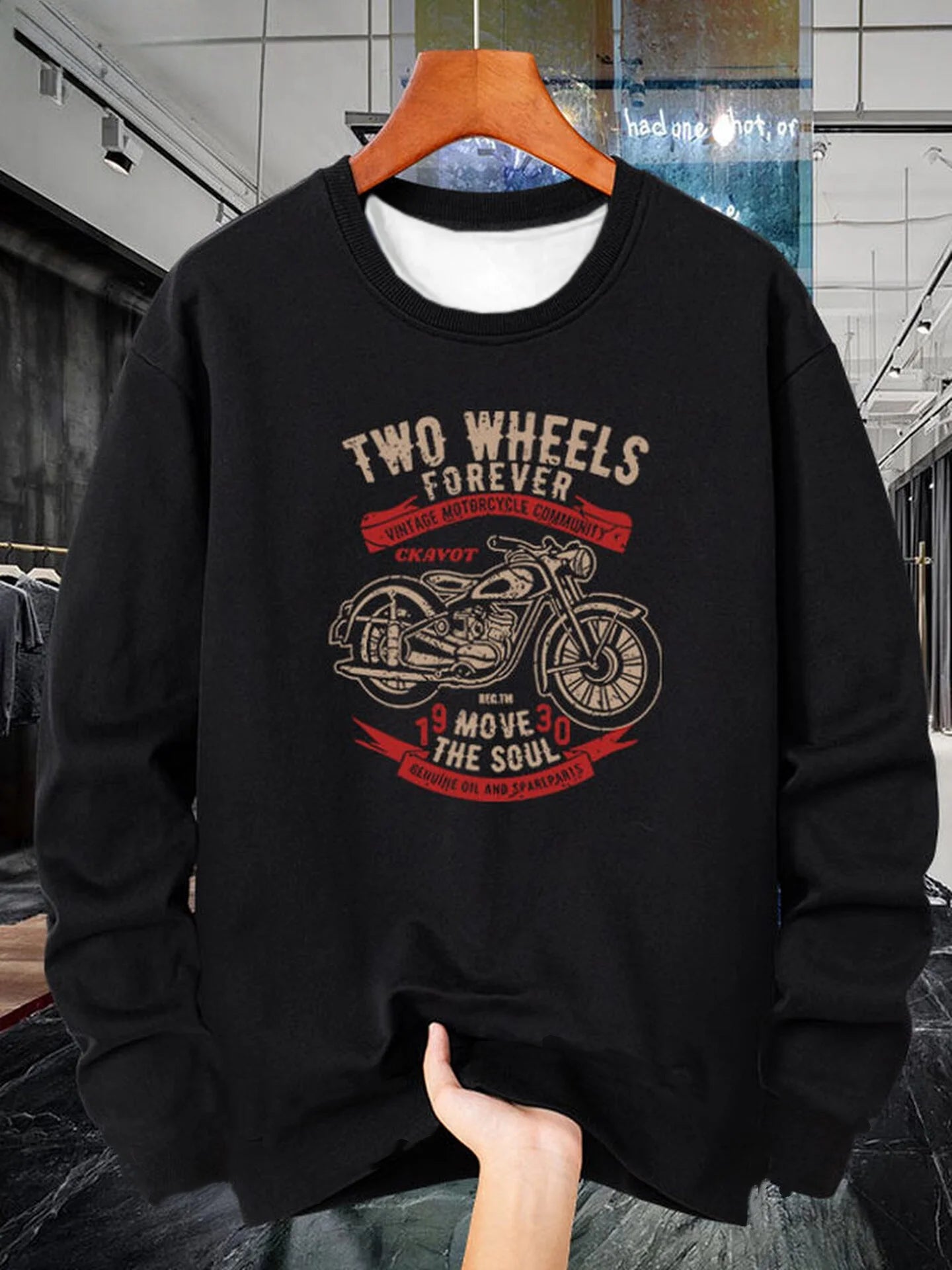 Two Wheels Forever Hoodie 