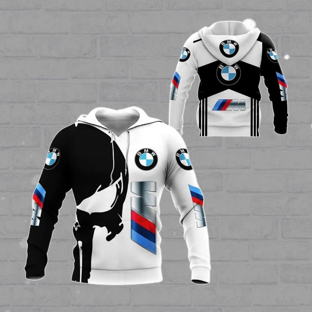 Motorradfahrer Kapuzenpullover Mann