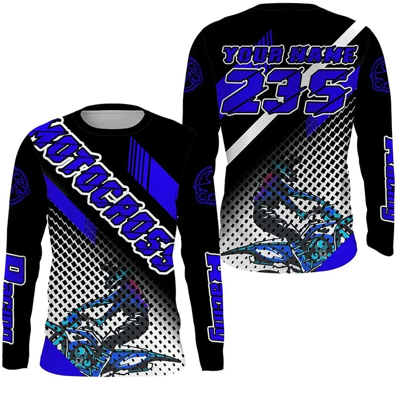 Riding Race Motorcycle Long Shirt