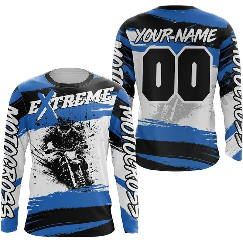 Riding Race Motorcycle Long Shirt