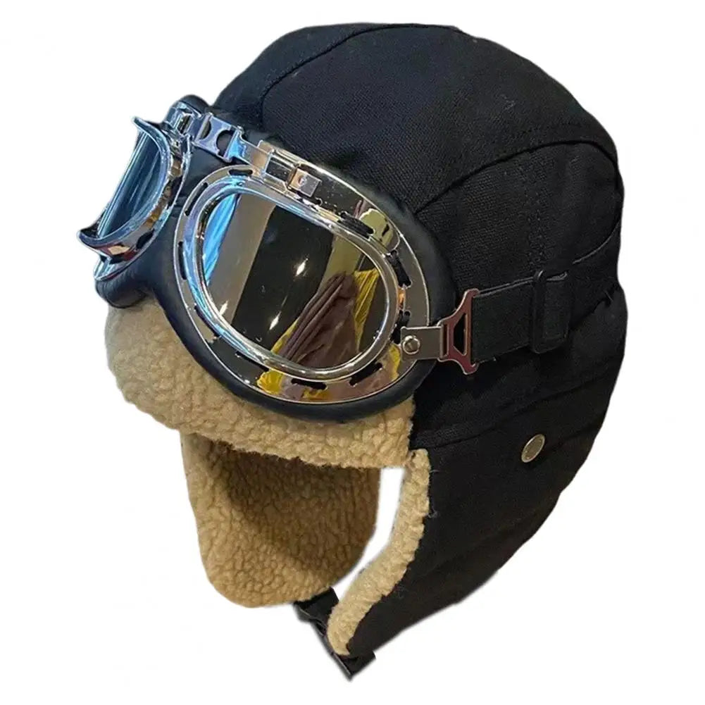 Winter Hat with Goggles 