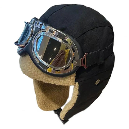 Winter Hat with Goggles 