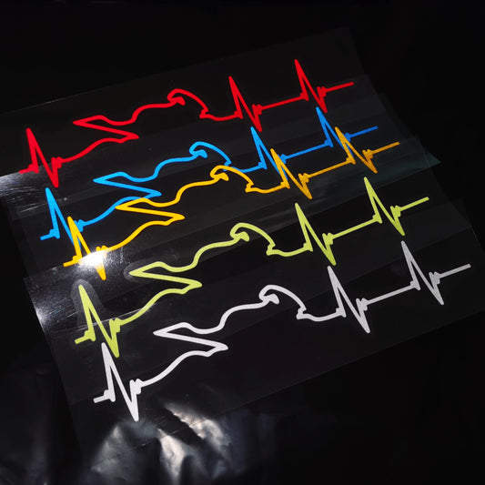 Reflective Motorcycle Stickers 