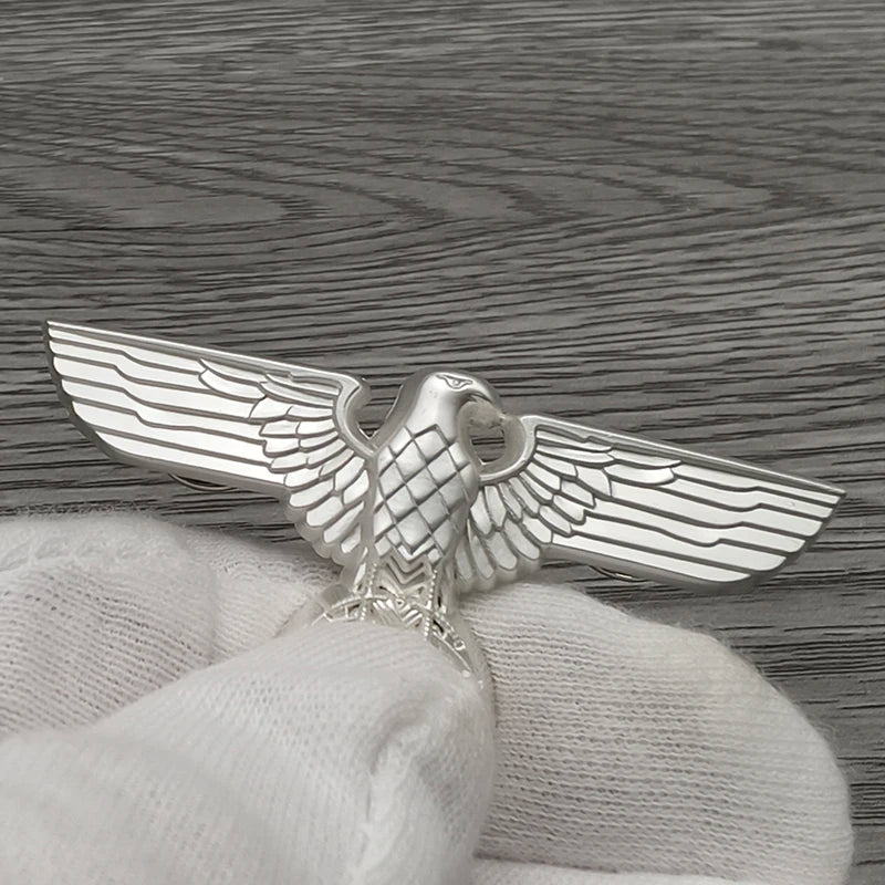 Eagle Metal Badge Brooch 