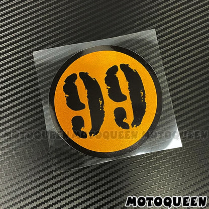Decalcomanie per numeri di corse motociclistiche
