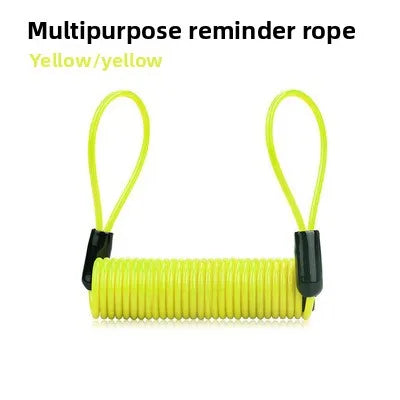 Câble de verrouillage de casque de moto