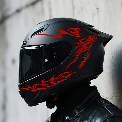 Shark Helmet Sticker