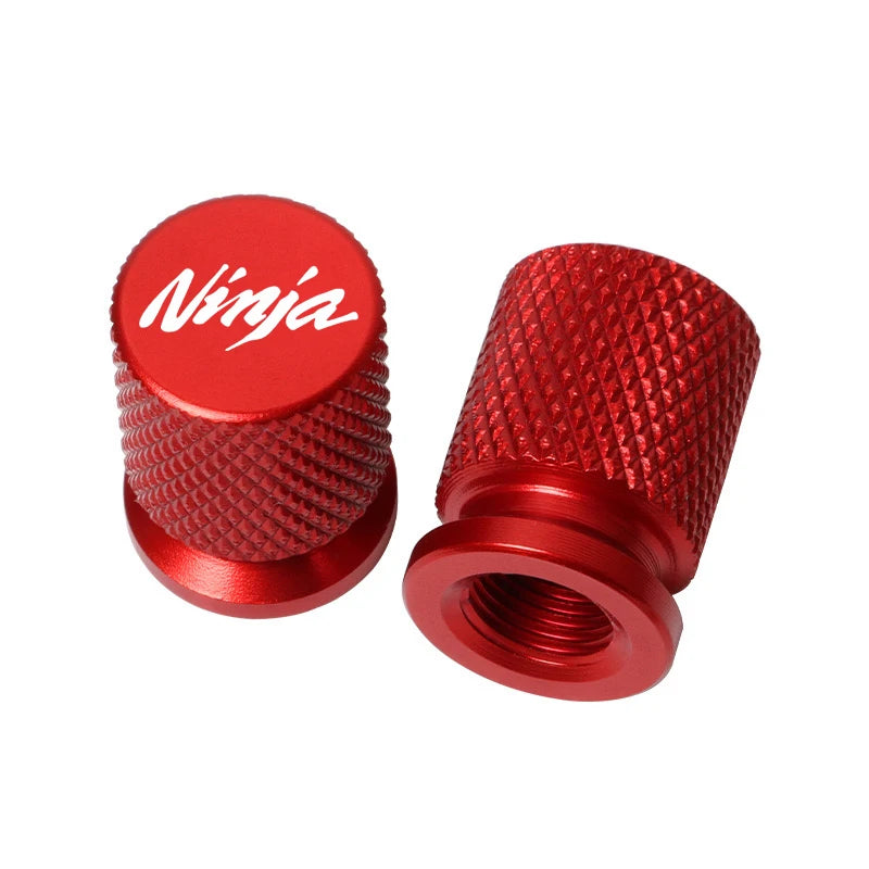 2PCS Ninja Aluminum Valve Caps