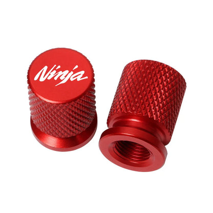 2PCS Ninja Aluminum Valve Caps