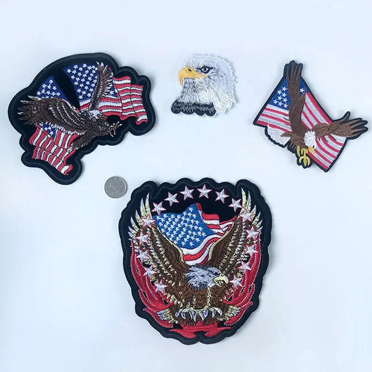 Embroidered Punk Patches 