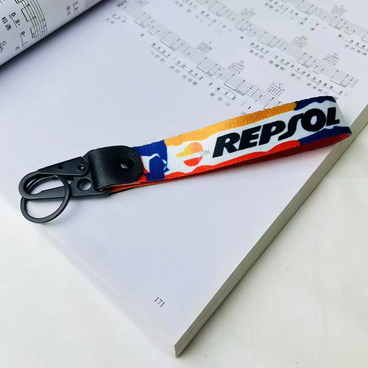 Repsol Nylon Keychain 