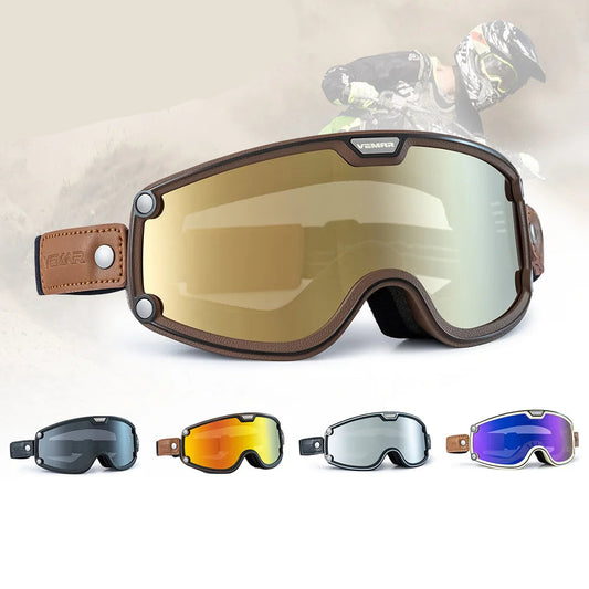 Retro Motorcycle Goggles 