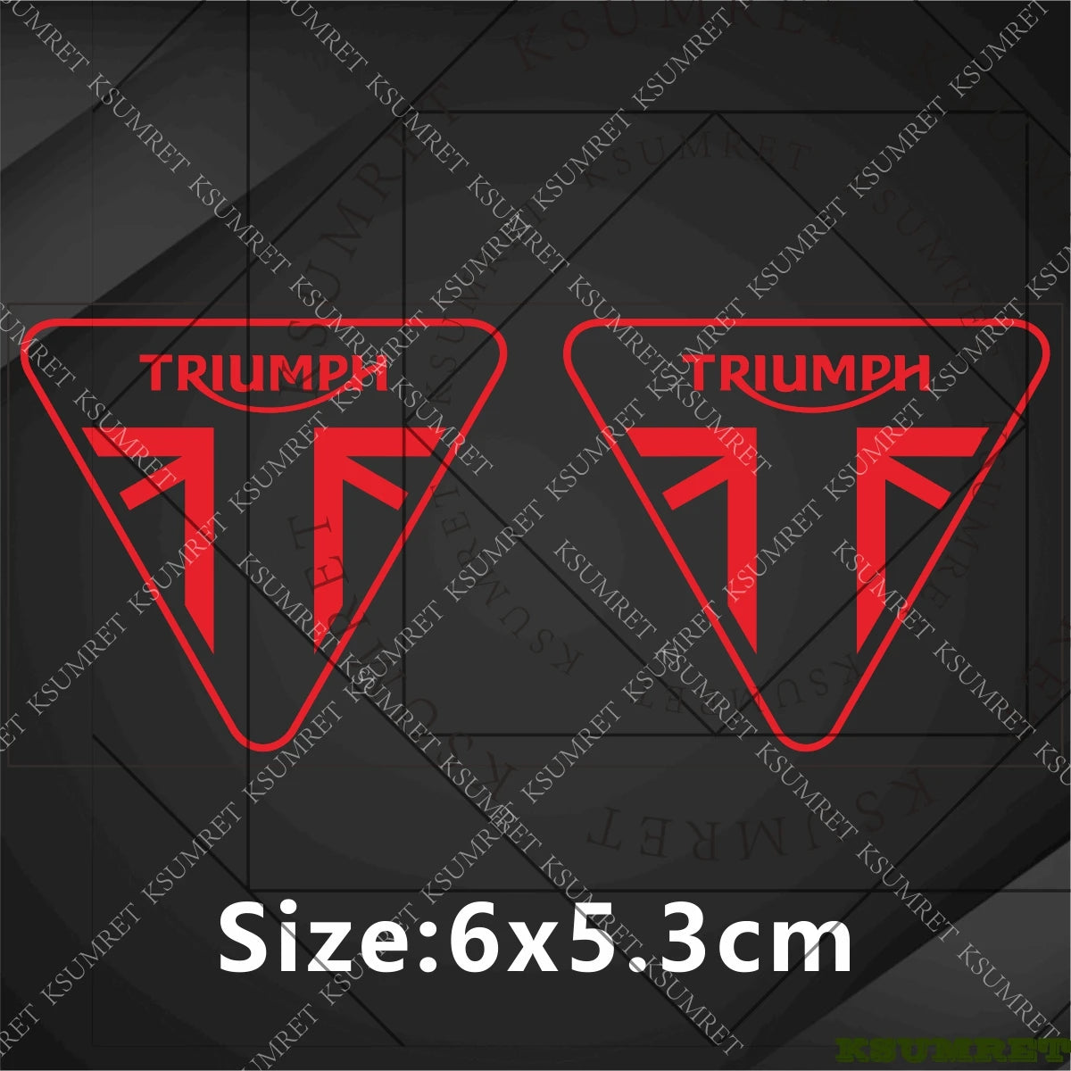 สติ๊กเกอร์โลโก้ Triumph 