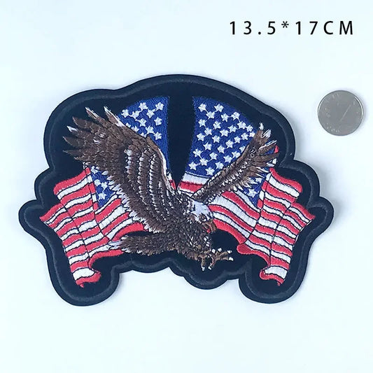 Embroidered Punk Patches 