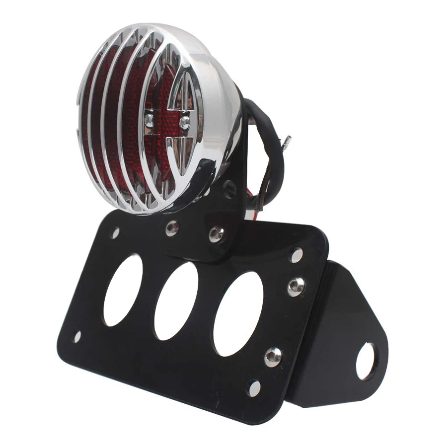 License Number Plate Side Mount Tail Light 