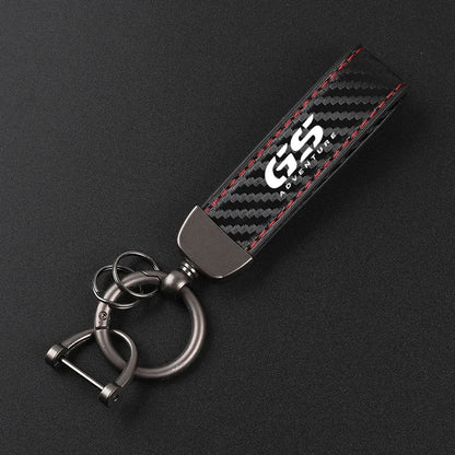 GS Adventure Carbon Suede Keychain 