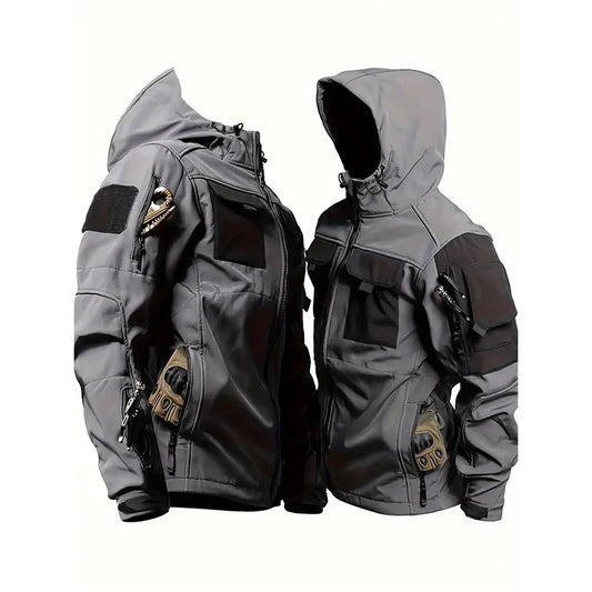 Tactical Waterproof Jacket for Motorcyclists 