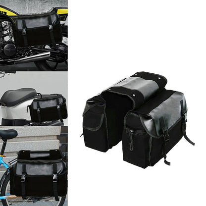 Retro Rear Seat Bag Biker Side 