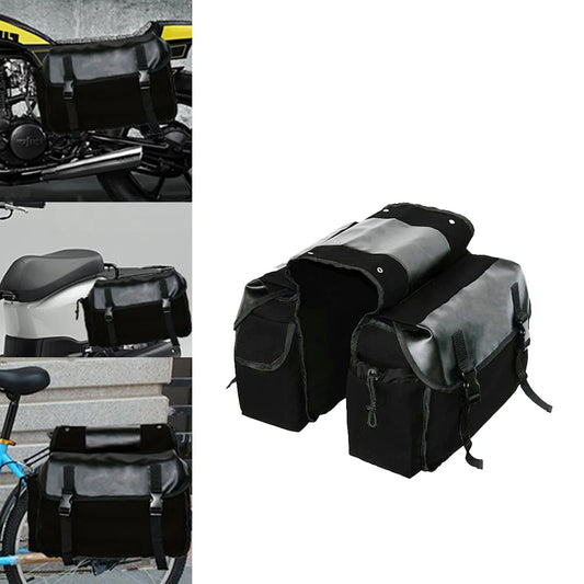 Retro Rear Seat Bag Biker Side 