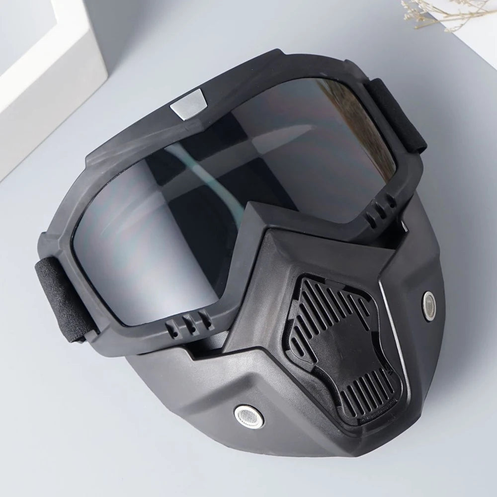 Motorcycle Helmet Goggles Mask 