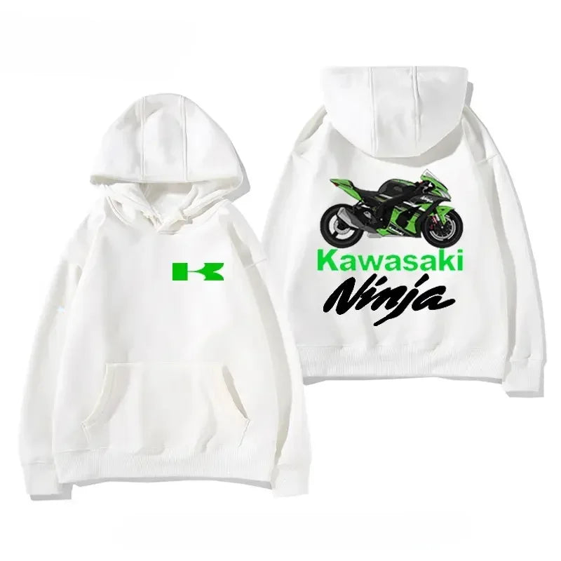 Ninja Motorcycle Graphic Hoodies 