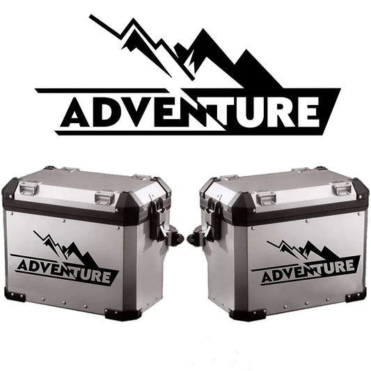 Box Reflective Adventure Stickers BW