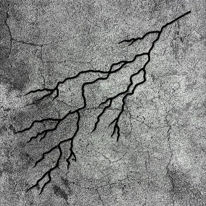 Rainbow Lightning Bolt Decals